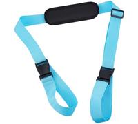 GORGECRAFT Adjustable Camping Strap for Beach Chair Backpack Anti-Slip Shoulder Carrying Straps Replacement Universal for Foldable Bikes Scooter Backpacking Picnics Outdoor Sky Blue 122-200cm