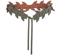 GORGECRAFT Green Leaf PU Leather Belts Medieval Renaissance Sash Belt Vintage Leaves Forest Fairy Elf Costume Cosplay Waistband Waist Rope for Halloween Party Women Dresses Accessories