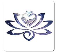 GORGECRAFT Lotus Flower Stencil Template Large 11.8x11.8 Inch Reusable Sign Home Decor for Painting on Wood Wall Scrapbook Card Floor Drawing
