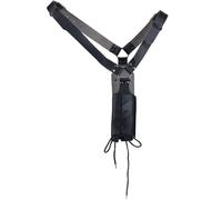 GORGECRAFT Medieval Renaissance Sword Frog Adjustable Leather Shoulder Back Sheath Holder Crossbody Belt Strap Retro Sword Holster LARP Warrior Costume Accessory for Men Halloween Cosplay Black