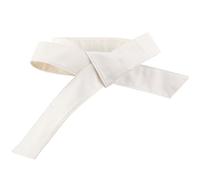 GORGECRAFT PU Leather Trench Coat Waist Belt White 1.8M Wind Replacement Wind Waistband Tie Leather Overcoat Jacket Band Sash Belts for Shirt Dress Robe Pajamas Windbreaker Overcoat Jacket