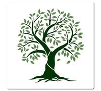 GORGECRAFT Tree of Life Stencil 30 x 30cm Large PET Plastic Square Tree DIY Art Craft Stencils Reusable Drawing Template for Painting on Wood Wall Fabric Canvas Furniture Scrapbooking