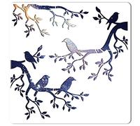 GORGECRAFT Tree Stencil Template Bird Large 11.8x11.8 Inch Reusable Sign Home Decor for Painting on Wood Wall Scrapbook Card Floor Drawing