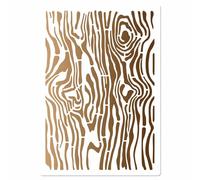GORGECRAFT Wood Grain Stencil 21x29.7cm Wood Texture Drawing Templates Reusable Square Plastic Sign Stencils for Painting on Canvas Furniture Wall Door A4 Paper Scrapbook Card Making Home DIY Decor