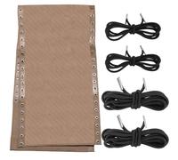 GORGECRAFT Zero Gravity Chair Replacement Fabric Antigravity Folding Lounge Chair Cloth Part khaki Outdoor Chair Repair Fabric Anti Gravity Chair Repair Kit with Rope for Camping Chairs Sun Loungers