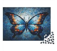 Gorgeous Butterfly 1000 Piece Jigsaw Puzzle | Sustainable Puzzle for Adults | Premium 100% Recycled Board | Great Gift for Adults |Games Jigsaw Puzzle 1000pcs (75x50cm)