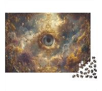 Gorgeous Divine Eye Puzzles 1000 Piece Challenge Toy for Adults Family Fun Puzzle Educational Challenge Home Decoration Gift 52x38cm/1000pcs