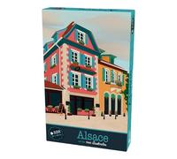Gorgeous Games "Alsace" Premium Medium Wooden Jigsaw Puzzle For Adults | Stunning Contemporary Designs | 28 x 40cm & 338 Pieces