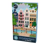 Gorgeous Games "Amsterdam" Wooden Jigsaw (Medium, 337 Pieces, Splodge Cut)