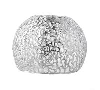 Gorgeous Gold Metal Candle Holders with Artistic Details for Creating Warm Ambiance at Events (silver)