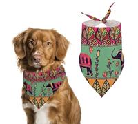 Gorgeous in The Bohemian Style Dog Bandanas Puppy Cat Kerchief Scarf Pet Triangle Bandana for Christmas
