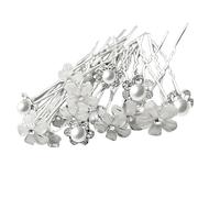 Gorgeous Pearl Hairpin Hairpin Girl Birthday Party Elegant Pageant Flower Crystal Girl Wedding Costume Headwear