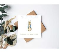 Gorgeous Peter Rabbit Father's Day card - Keepsake card