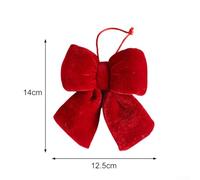 Gorgeous Red Wreath Bows for Creating Memorable Holiday Decorations at Home or Outdoors (S)