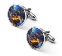 Gorgeous Sailing Battleships Mens Classic Cufflinks Custom Shirt Cuff Links Jewelry Accessories for Business Wedding 0.7" 0.8"