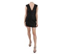 Gorgeous Sleeveless Deep V-Neck Sheath Mini Dress - female - John Richmond - Short Dresses - Black - M - Dresses M