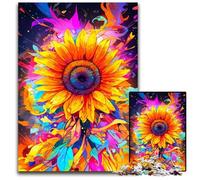 Gorgeous Sunflower Jigsaw Puzzles for Adults 1000 Puzzles for Adults for Home Decor, Ideal Christmas & New Year Gift for Teenagers 1000 PCS(38x26cm)