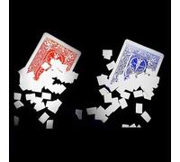 Gorgeous Vanish Magic Tricks Playing Card Vanishes to Snowflakes Appearing Card Change Street Illusions Gimmicks
