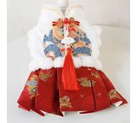 Gorgeous Velvety Winter Dress for Pets Comfortable Fit Allows Freedom of Movement While Keeping Them Fashionable This Season (C)