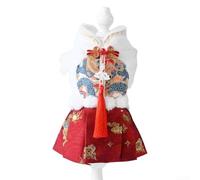 Gorgeous Velvety Winter Dress for Pets Comfortable Fit Allows Freedom of Movement While Keeping Them Fashionable This Season (A)