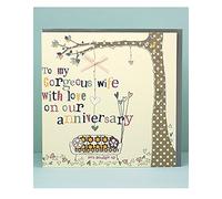 Gorgeous Wife Anniversary Card by Molly Mae (BB05)