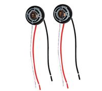 Gorgeri 2pcs 1157 Bulb Socket Car Light Bulb Holder Brake Light Connector Brake Light Bulb Holder Bulb Holder Connector Lamp Holder Connector Universal Car Rear Fog Light Bulb Holder