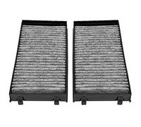 Gorgeri 2PCS Car Cabin Air Filter Anti Pollen Dust Replacement Part for X5 E70 X6 E71 Oe Number 64316945586