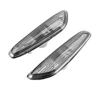 Gorgeri 2pcs Car Side Marker Turn Signal Lights No Bulb for E90 E91 E92 E93 3 Series 2006-2011(Gray)