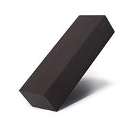 Gorgeri Ebony Wood Lumber Blank, 12 * 4 * 2.5cm, 170g, 1 Piece Material for Music Instruments Tools