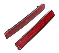 Gorgeri Reflector Lamp,1 Pair of Rear Bumper Reflector Assembly Light Fit for T5 Transporter 2003-3011, 7E0945105 （PC + ABS）(Red)