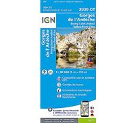 Gorges de l'Ardèche / Bourg-St-Andéol: 2939OT (TOP 25)