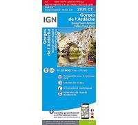 Gorges de l'Ardèche / Bourg-St-Andéol: 2939OTR (TOP 25R)