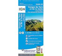 IGN Gorges Du Tarn Et De La Jonte.Causse Méjan.Pn Des Cévennes One Size