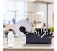 Gorgivous Manual Labeling Machine, MT-30 Semi-Automatic Round Bottle Food Catering Labeling Machine, Food Catering Labeling Machine, Self-adhesive Labeling Machine for Food, Catering, Daily