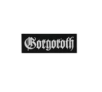 Gorgoroth Black Metal Band Patch Badge Embroidered Iron on Applique Souvenir Accessory