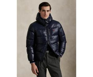 Gorham Sparkly Padded Jacket Navy Blue
