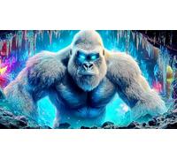 gorilla 1000 Piece Jigsaw Puzzles for Adults Educational Games Jigsaw Puzzle Home Decoration for Family Decorations 38x52cm/1000pcs