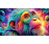 gorilla 1000 Piece Jigsaw Puzzles for Adults Educational Games Jigsaw Puzzle Home Decoration for The Whole for Women, Gifts for Mengorilla38x52cm/1000pcs