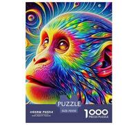 Gorilla 1000 Piece Puzzles Adults Fun Challenging Cool And Cute Creative Gift Adults for Kids Home Decoration Puzzles 70x50cm/1000pcs