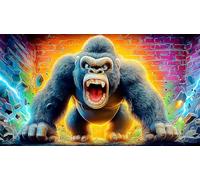 gorilla 1000 Pieces Jigsaw Puzzles for Adults Educational Games Jigsaw Puzzle Home Decors for Adults and Kids Age 12 Years Up 38x52cm/1000pcs