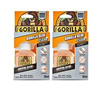 GORILLA 1244009 Glue Clear 50ml (2 Pack)