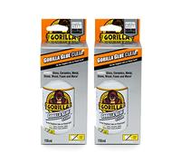 GORILLA 1244403 Glue Clear 110ml (2 Pack)