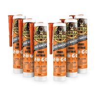 Gorilla 2044003 Heavy Duty Grab Adhesive White 290ml (Pack of 6)