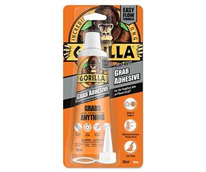 Gorilla 2044300 Heavy Duty Grab Adhesive White 80ml 1 Pack