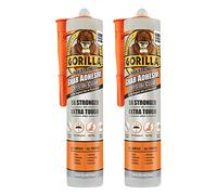 GORILLA 2044403 Max Strength Grab Adhesive Crystal Clear 270ml (2 Pack)