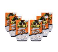 Gorilla 3044701 Tape Duct Crystal Clear 48 mm X 8.2 M (Pack Of 6)