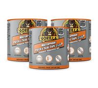 Gorilla 3044751 Waterproof Patch & Seal Tape Clear 2.4m (3 Pack)