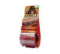 Gorilla 3044800 Packaging Tape Clear 18m And Dispenser, Black