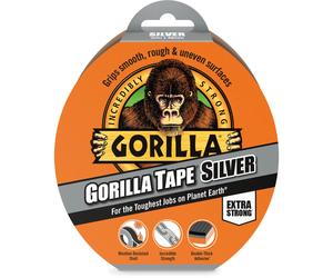 Gorilla 3044900 Polymer Cloth Tape Silver 48mm x 32m