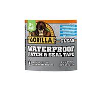 Gorilla 4 in. x 8 ft. Waterproof Repair Tape, Clear